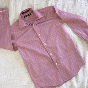 Michael Kors boys long sleeve button down shirt